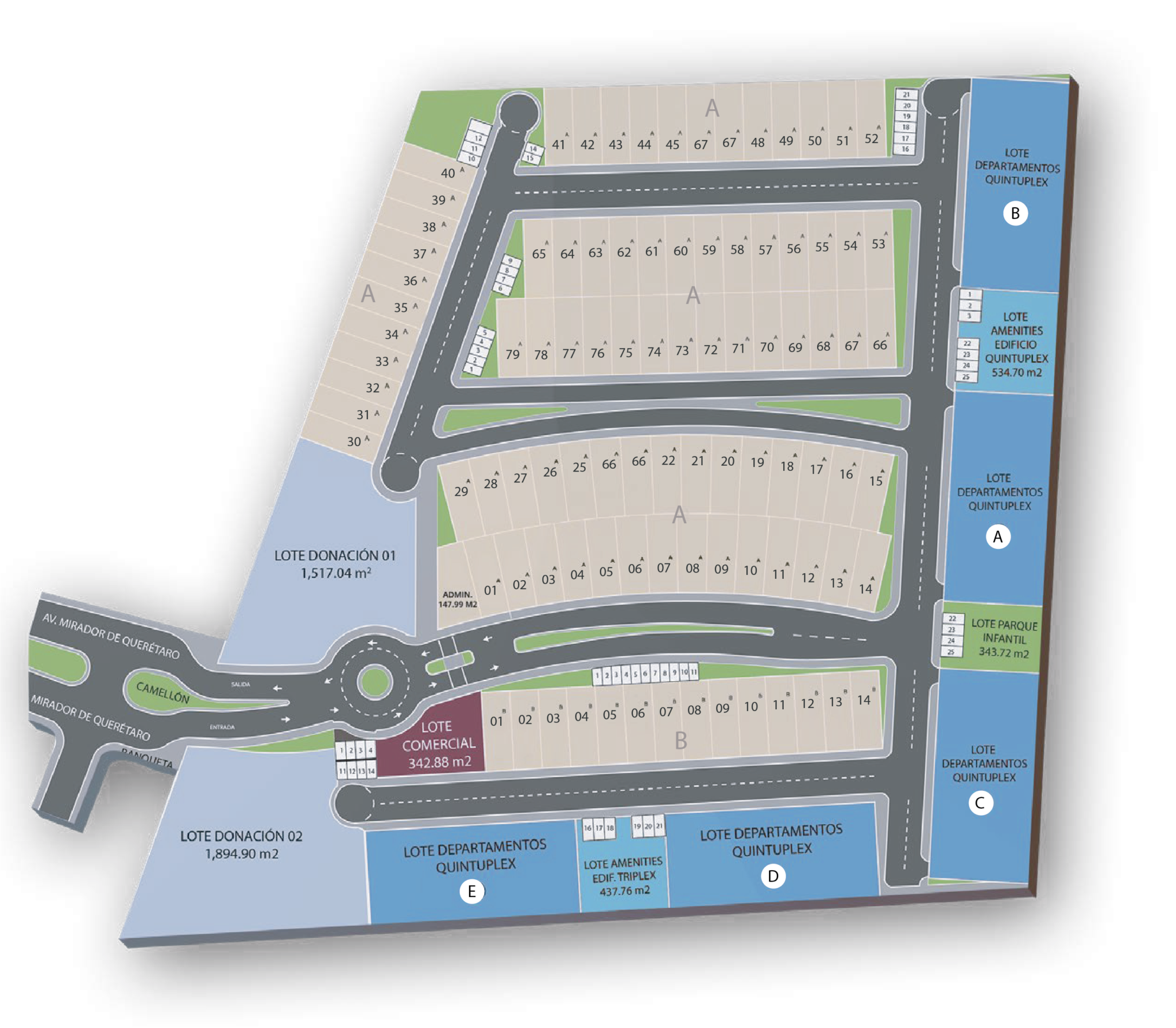 master plan kerenda residencial - departamentos residenciales en queretaro
